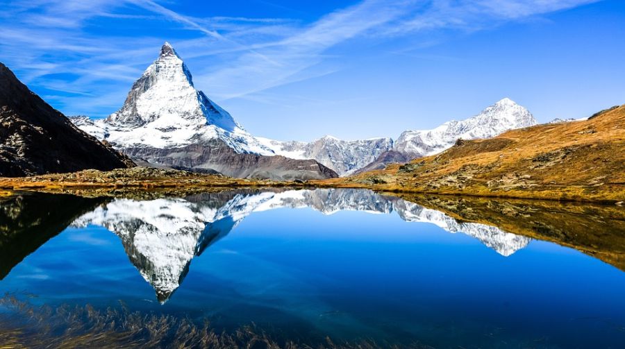 The Matterhorn, a symbol of Switzerland