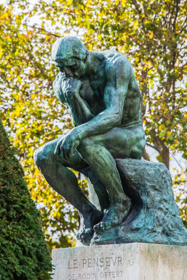 Rodin's famous sculpture