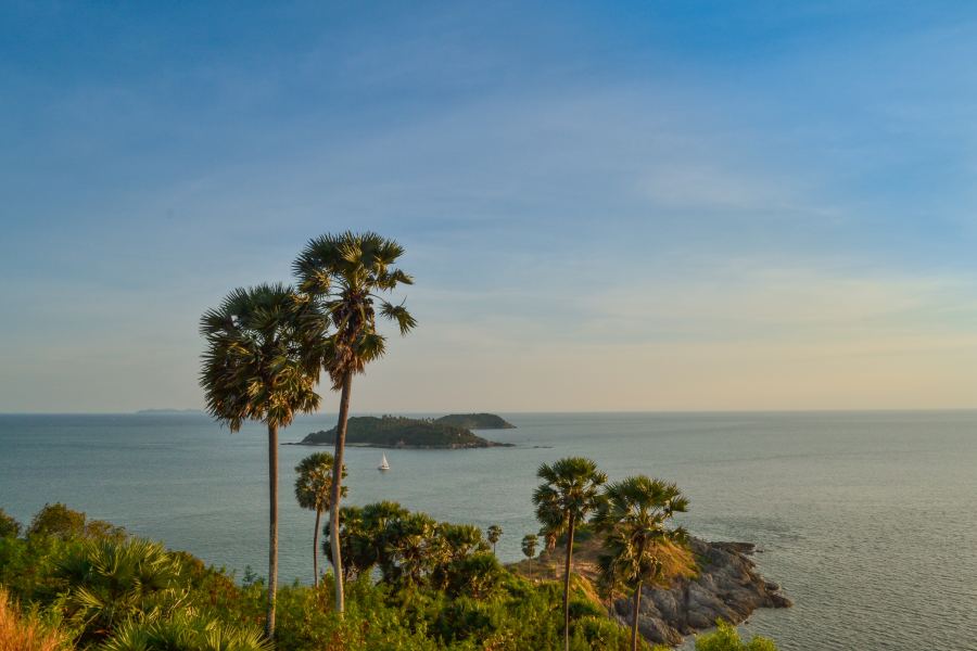 The southernmost point of the Phuket peninsula