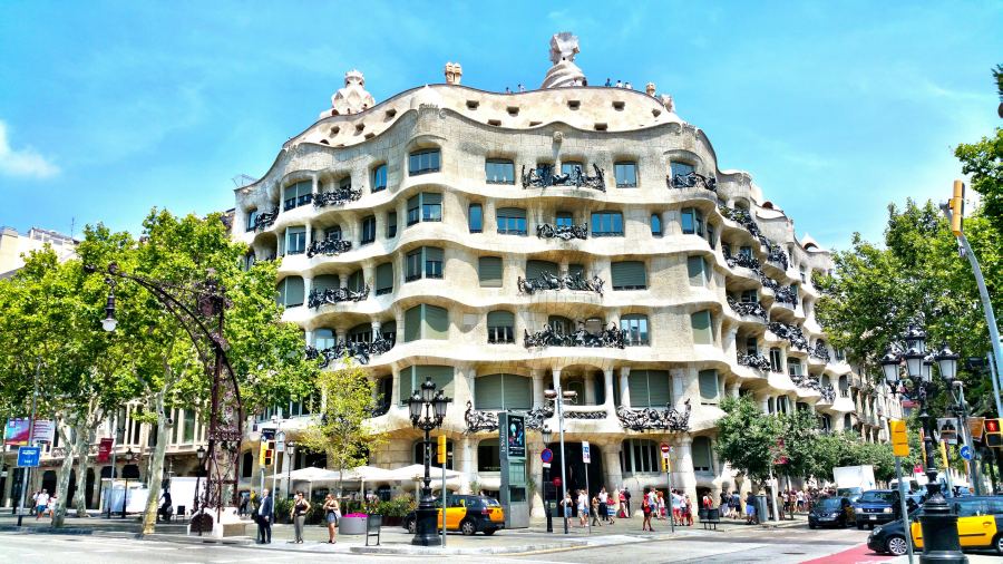 Typical Gaudi building