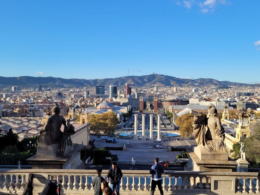 Wonderful views from here