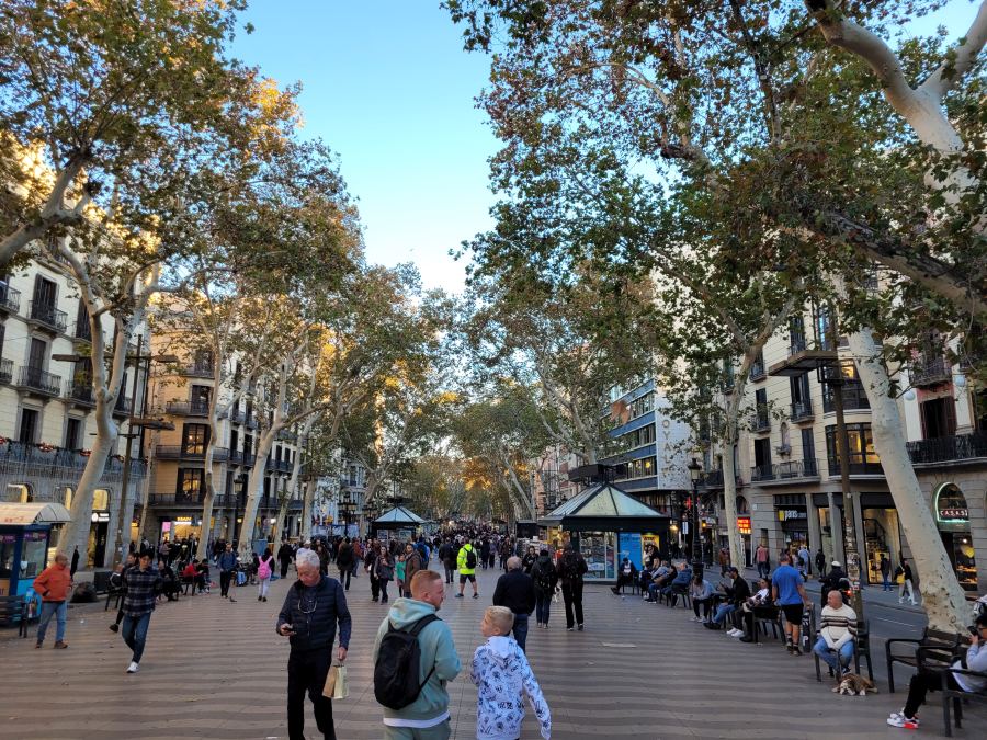 Barcelona's world famous street