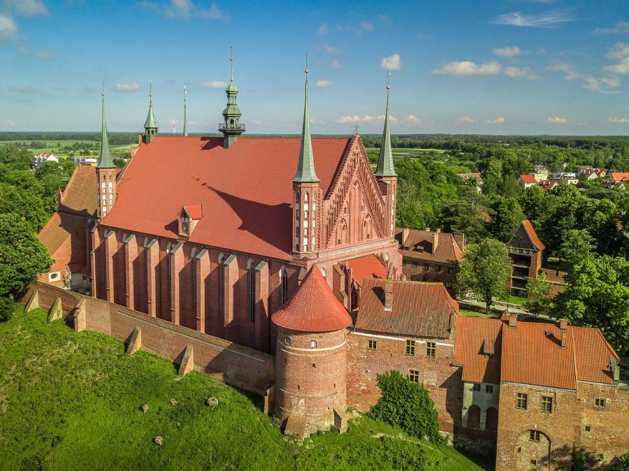 Copernicus lived and worked here for a long time