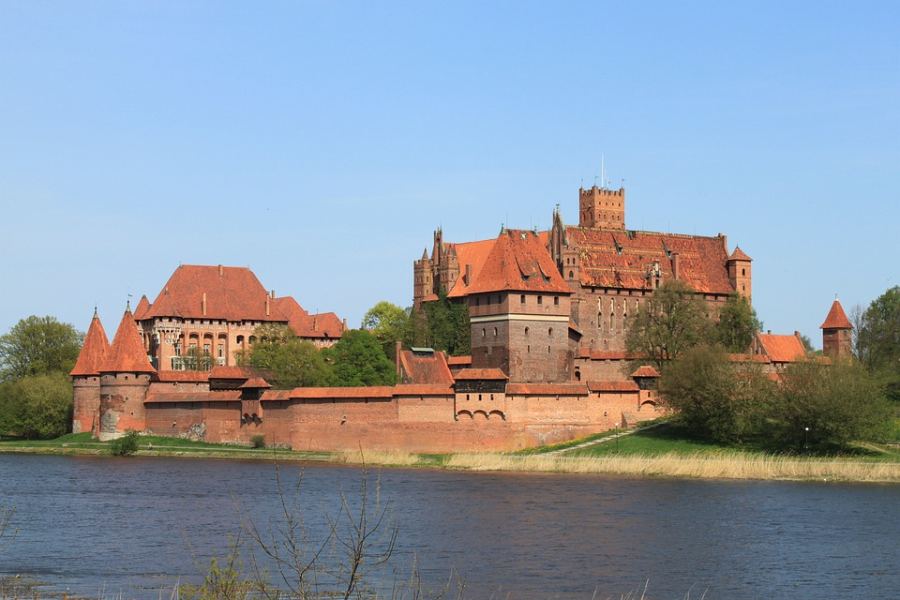 The world's largest brick castle is truly impressive