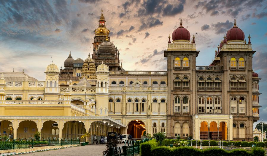 Magnificent palace inside and out