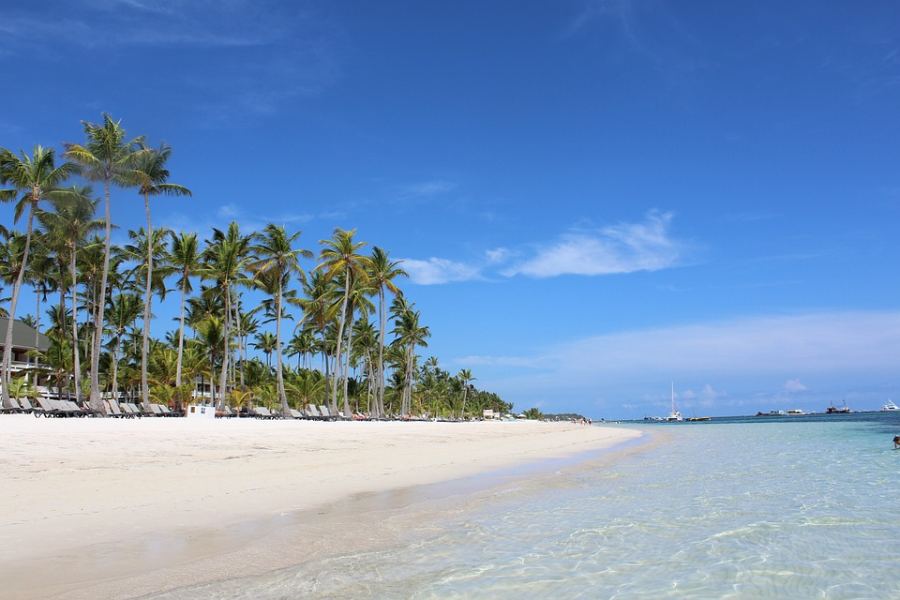 Dominica, including Punta Cana, famous for its dazzling white beaches