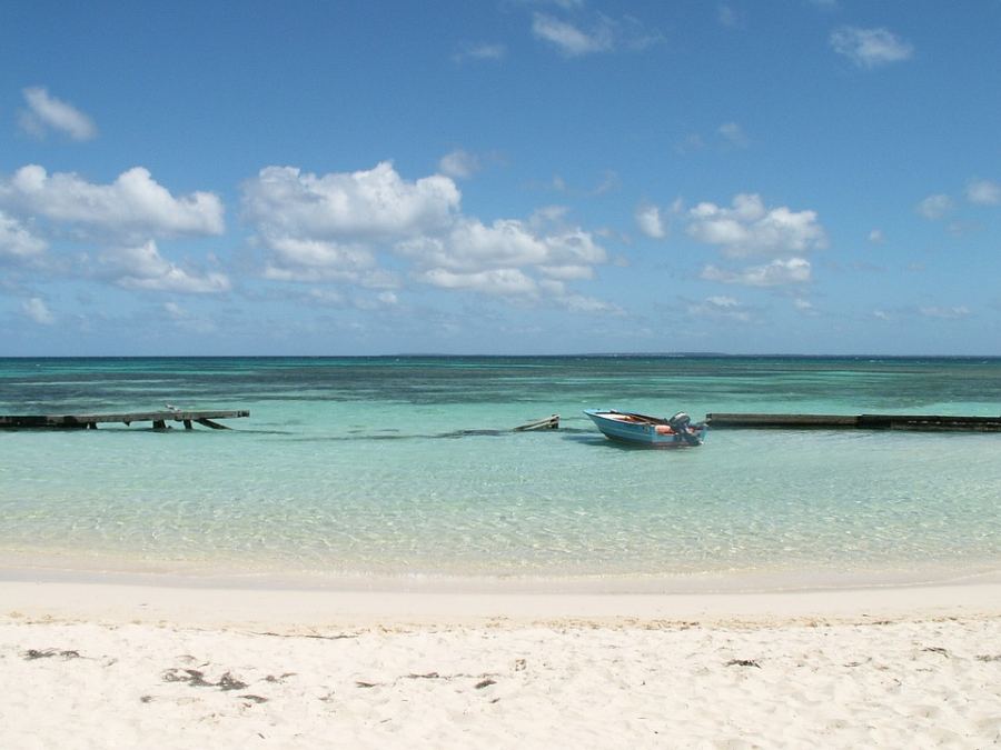 A real Caribbean beach