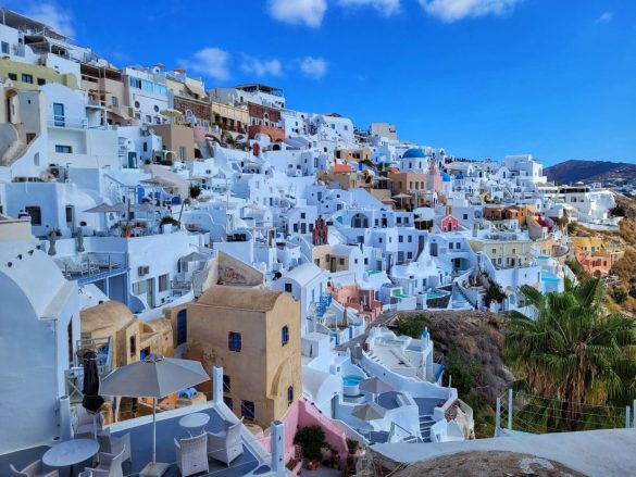 Santorini in October