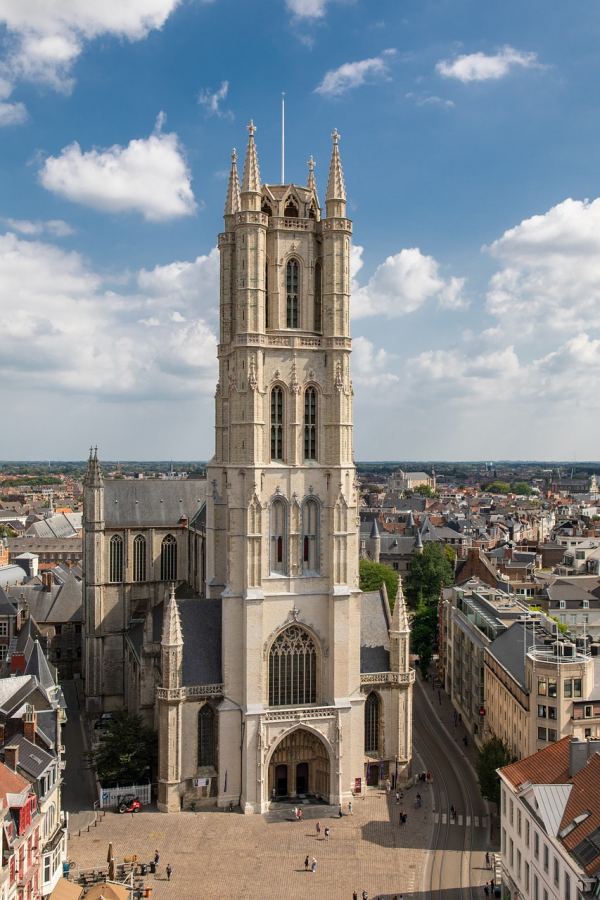 The most famous church in Ghent