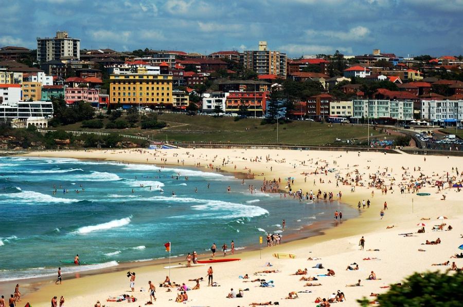 Beautiful beach close to the city centre
