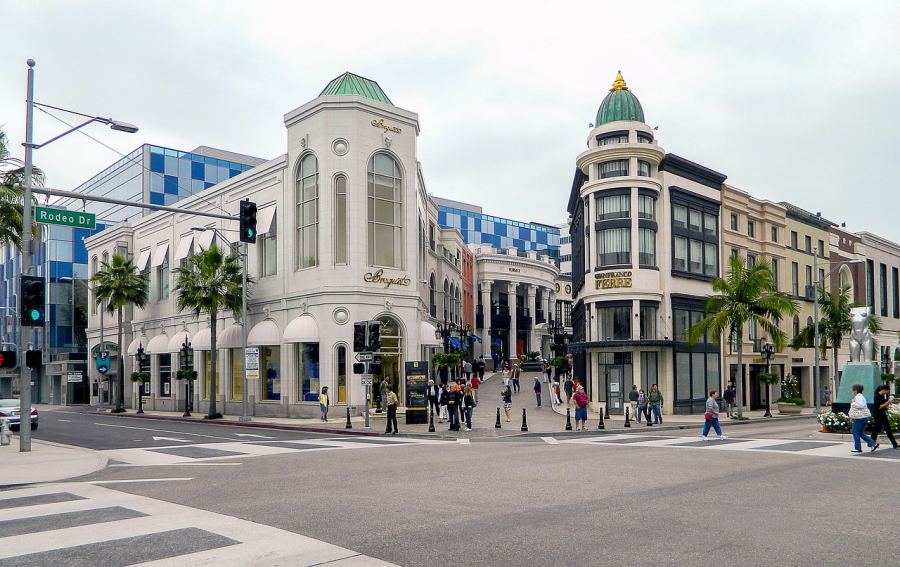 The street of luxury