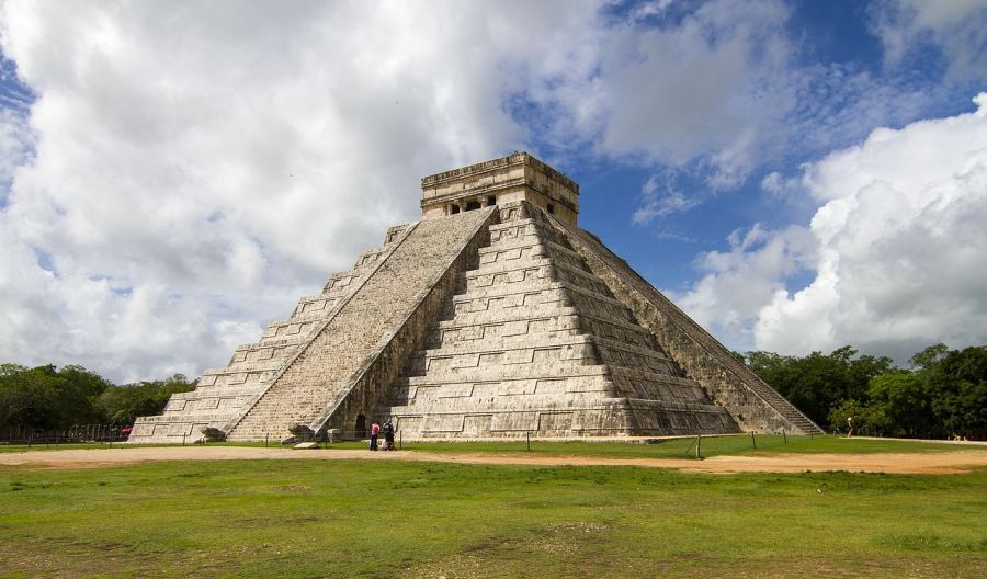 Pyramids in the Yucatan Peninsula