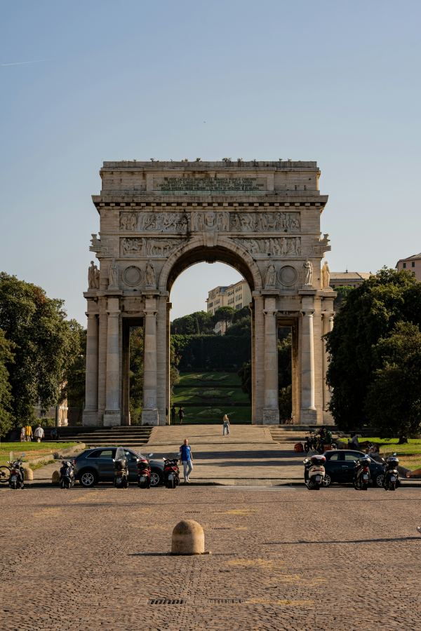 The memory of the fallen soldiers of Genoa