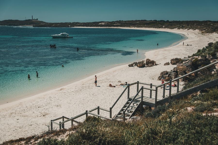 The most beautiful beach in the area