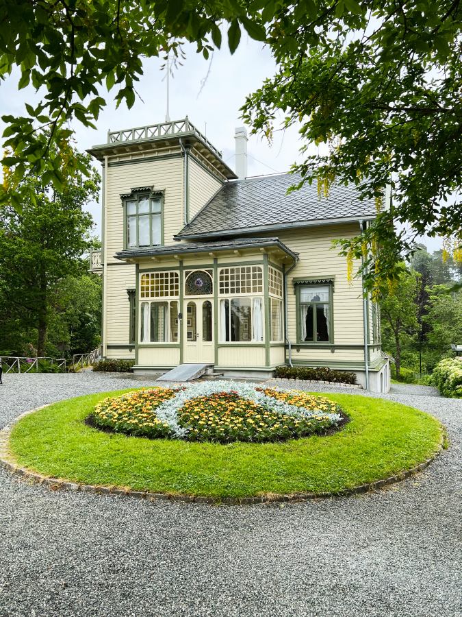 The home of the famous Norwegian composer