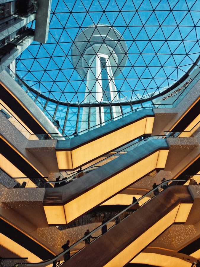 Shopping mall as well