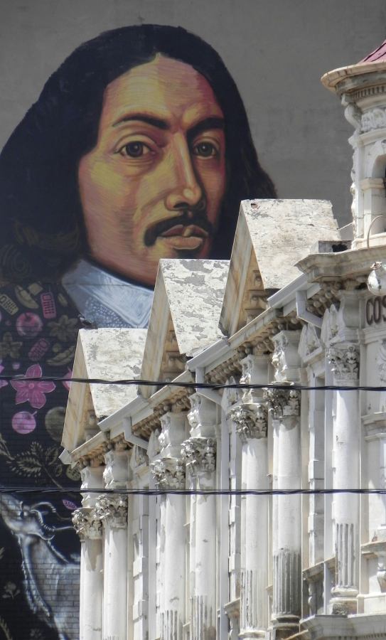 Such street art can be seen