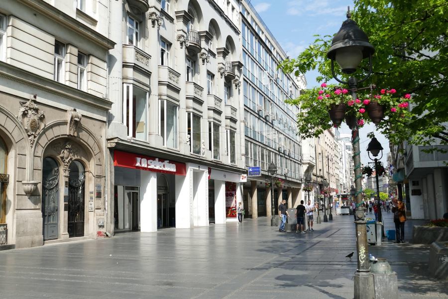 Belgrade pedestrian zone