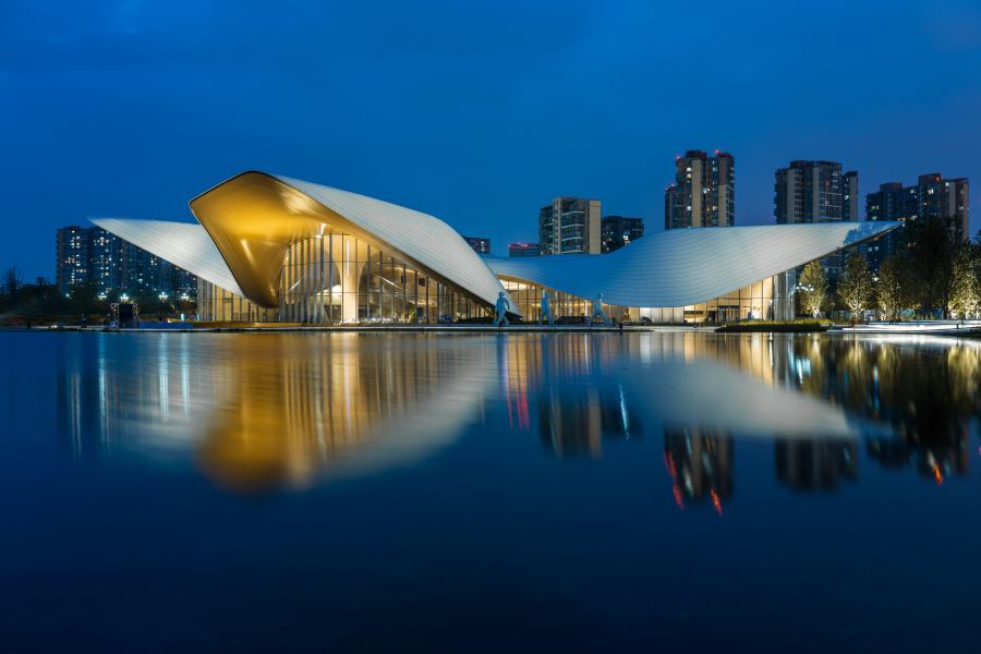 The building itself is spectacular