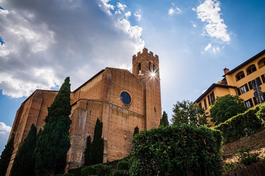 It is dedicated to Saint Catherine