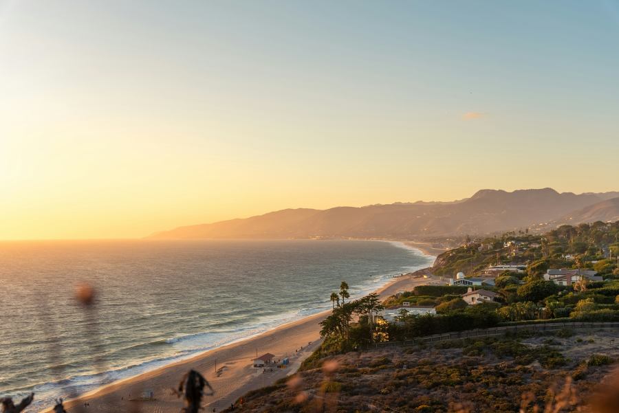 This famous stretch of coastline is not far from Los Angeles